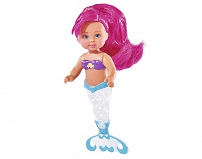 Кукла Еви русалка с блестящим хвостом, 12 см. (Simba, 5738057)